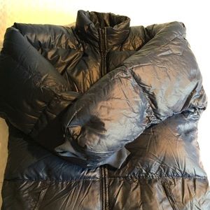 VINTAGE BALLISTIC NYLON PUFFER. SO THICK AND WARM.